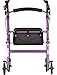 NOVA Vibe 6 Rollator Walker, Purple