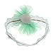 Newborn Girl Photography Outfits - Baby Photo Props Tutu Skirt and Headband Set A - Green