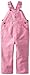 Carhartt Girls 2-6X Washed Microsanded Canvas Bib Overall Flannel Lined