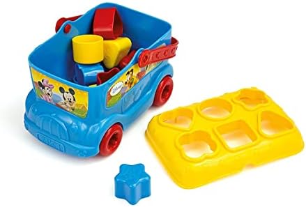 Disney Baby Sortierbus mit Baby Mickey - Steckspiel zur Förderung der Motorik & Koordination für Kinder ab 10 Monaten, 14395