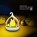 Elecstars Children's Night Light, Hand-held Design Touch Sensor Vibration Birdcage Lamp, Portable Night Lamp with USB Charging Cable for Kids/Babys Gifts (Bird Night Light)