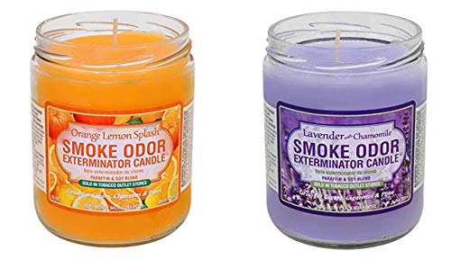 Smoke Odor Exterminator Candle Orange Lemon Splash 13 Oz 13 Oz Lavender Chamomile - Thumbnail 3