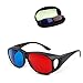 Solarson 2 Pairs 3D Glasses with Case Red Blue 3D Glasses for All 3D Movies Games TV Light Simple Designthumb 1