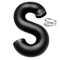 Drasum 6 Inch Duct Easy-to-Install 8-Feet Air Duct