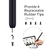 Smart Magnetic Pencil with Stress Relief Button Fully Compatible with (2018-2022) Apple iPad Pro 11/12.9 Inch, iPad Air 3rd/4/5th Gen, iPad 6/7/8/9th Gen, iPad Mini 5/6th Gen (Space Gray)