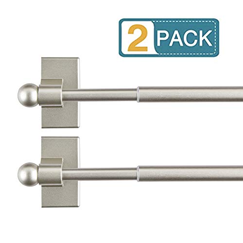 Coquilles MultiUse Adjustable Curtain Rods for Doors, Windows, Tool Boxes, 916 Inch