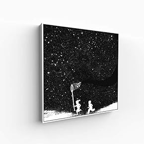 Canvas Wall Art for Living Room, Bedroom Portrait Framed Canvas Prints for Home Decoration Ready to Hang - 16x16 inches