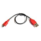 PortaPow Specialised 1ft 20AWG Charge Only Micro USB Cable for Blackberry, OnePlus One, HTC One, Google Nexus, Asus Transformer, Dell Venue, Other Fast Charging Devices