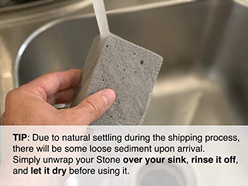 Dasksha 2 Pack- Professional Grade Toilet, Tile and Pool Cleaning Stone Pumice to Clean Tough Surfaces - Thumbnail 3