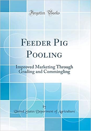 Buy Feeder Pig Pooling Improved Marketing Through Grading And