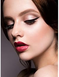 Jovitec - Piercing de acero inoxidable para nariz, diferentes diseños de acero inoxidable, joyería para fiestas o para combinar con tu ropa, 0.71 oz, acero inoxidable, Jovitec-Nose Ring-01