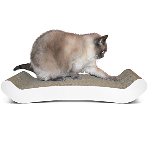 PetFusion FlipPad Cat Scratcher Lounge, 27 Inch Reversible Cat