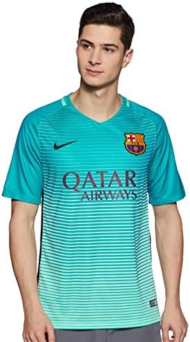 ナイキ 16 17 バルセロナ Ss 3rd スタジアム ジャージ グリーングロウ エナジー インポートl Ospacp Org