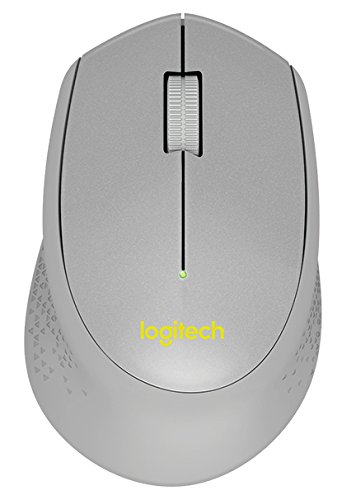 Logitech M330 Silent Plus Wireless Large Mouse - Grey