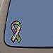 NI283 Autism Awareness Ribbon Car Decal Sticker | Premium Quality Vinyl Decal | 7-Inches X 3-Inches