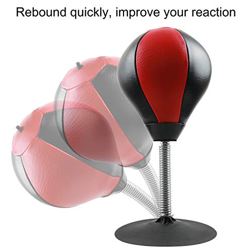 image for Bioamy Stress Buster Desktop Punching Bag with Pump Desk Speed Bag wit
