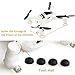 Morpilot® for Hubsan x4 H107D+ Plus Replace Spare Parts Crash Pack Kit Battery Motor Prop Body Shell