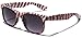 Children Colorful Animal Print Sunglasses Age 6-14 (Zebra Print)