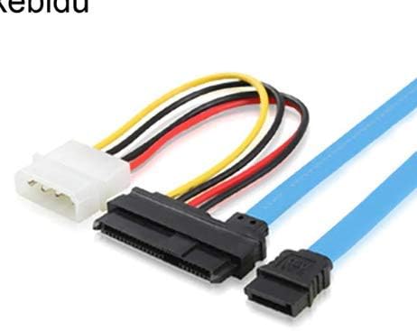 TopgadgetsUK Hard Disk Drive 7 Pin SATA Serial Female ATA to SAS 29 Pin Connector Cable&4 Pin Male Power Cable Adapter Converter