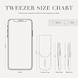 Tweezerman Exclusive Rose Tea Petite Tweezer Set - Petite Slant and Point view 2
