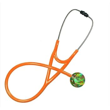 Stethoscope - Clinical Grade - Professional - Single Adult - Flower Power Design by Ultrascope