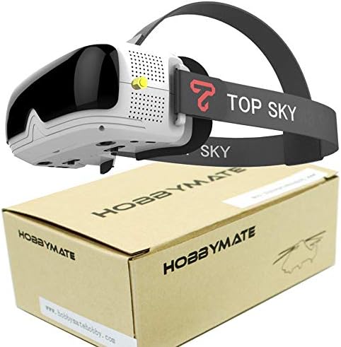 HOBBYMATE Prime 1S FPV Goggles Entry Level Diversity DVR Playback, FPV Video Transmitter Goggles