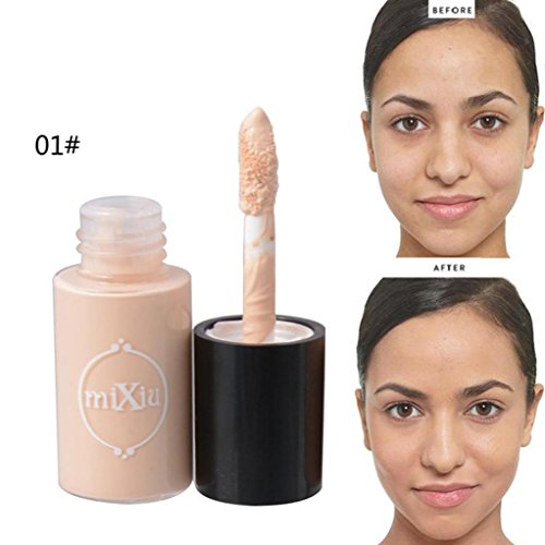 Liquid Moisturizing Waterproof Concealer BB Cream Foundation Makeup (1#)