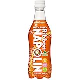 北海道限定　ポッカサッポロ　リボンナポリン455ｍｌ２４本　１ケース　リボンちゃん生誕６０周年