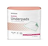 McKesson StayDry Underpads 30''x 36'' CS/100