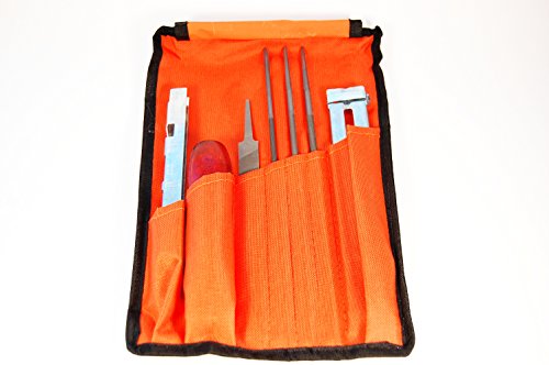 8 Pc Chain Saw Chainsaw Sharpening File And Guide Kit With Carrying Case. All Saws, Bars, And Chains! Incl Oregon, Stihl, Etc.