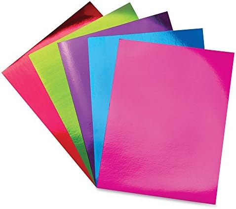 Mind Sparks Mirror Boards (5 Piece), Multicolor, 8 1/2 x 11"