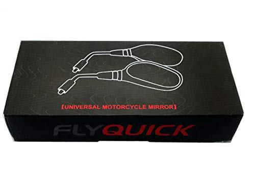 Motobiker-ATV-and-Motorcycle-Rear-View-Mirrors-360-Degrees-Ball-Type-Adjustment-with-8mm-10mm-Threaded-Bolt-78-Handle-Bar-Mount-Clamp-for-Polaris-HondaYamaha-Kawasaki-Suzuki-Snowmobile