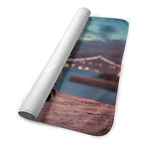 V5DGFJH.B Baby Portable Diaper Changing Pad Small Motor Vehicle Urinary Pad Baby Changing Mat 31.5" x25.5'' - Thumbnail 3