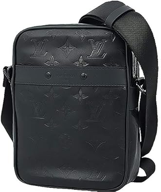 Amazon ルイヴィトン ダヌーブpm モノグラムシャドウ 型押しカーフレザー M ブラック メンズ レディース 並行輸入品 ショルダーバッグ