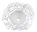 Darice 35600-1 11-Inch Lace Collar Bouquet Holder, 12-Inch, White
