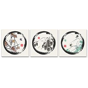 3 Panel Beautiful Butterfly Pictures Home Wall for...