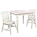 Fantasy Fields - Bouquet Thematic Hand Crafted Kids Wooden Table and 2 Chairs Set |Imagination Inspiring Hand Crafted & Hand Painted Details   Non-Toxic, Lead Free Water-based Paint
