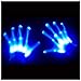 GlowCity Light Up LED Skeleton Hand Gloves (One Size, Blue)