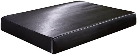 INSTING Black Luxury Soft Silky Satin Fitted Sheet-Full