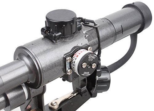 TAC Vector Optics Dragunov 4x24 SVD First Focal Plane Sniper Military Riflescope FFP Illuminated Russian Weapon Sight - Thumbnail 3