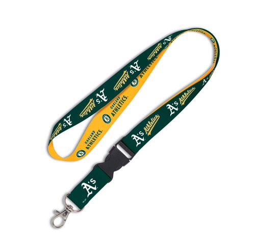 MLB Oakland Athletics Lanyard with Detachable Buckle