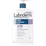 Lubriderm Daily Moisture Dry Skin Lotion, Shea + Calming Lavender Jasmine, 16 Fl. Oz. (Pack of 3)