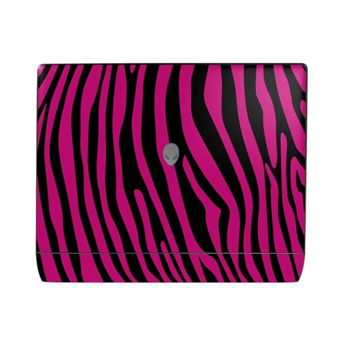 Laptop Skin Compatible with Alienware 16 Area-51 (2025) - Pink Zebra - Premium…