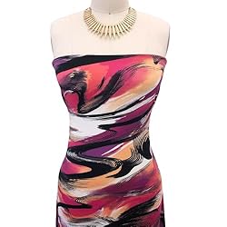 Texco Inc 60" Wide Printed 4-Way Stretch Venezia