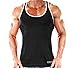 Workout Clothes Tank Top Black/White