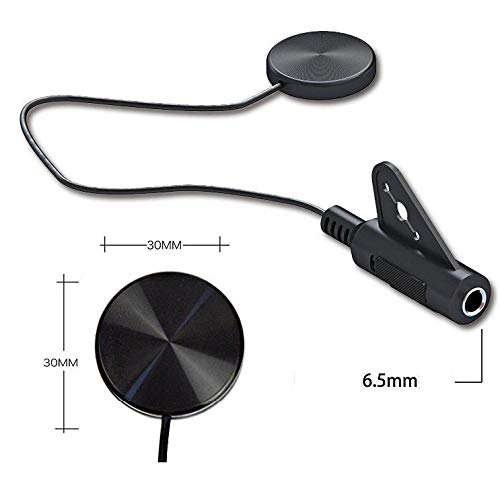 Electronic Acoustic Guitar Pickup, Piezo Contact Pickup for Guitar, Ukulele, Violin, Mandolin, Banjo, Cello, Kalimba, Harp, Cajon
