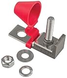 Bay Marine Supply - 30A-300A MRBF Terminal Fuse Block (Fuse Not Included) - Single or Dual Studs 5/16" (M8) Compact High-Amp for Marine Rated Battery Fuse - 58V DC Maximum IP66