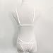 Toraway Lingerie Set Corset Lace Vest Bra Top + Thongs Set Underwear Suit
