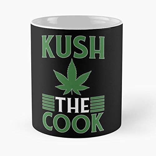 Amazon Com Kush The Cook Marijuana Cannabis Grilling Chef T Shirt Classic Mug Cool Holidays Gift For Coworkers Men Women Him Or Her Mom Dad Sister Fabianana Coffee Cups Mugs amazon com