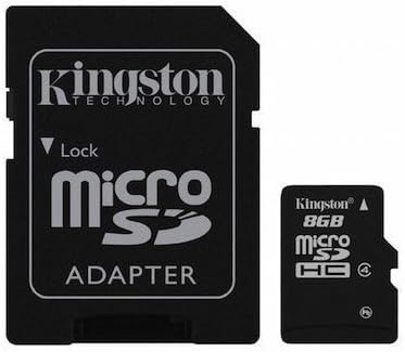 8 GB Micro SD Card w/Adapter